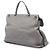 Bamboo Bolsa Satchel Daily Gucci em couro de bezerro cinza Large com bambu Marrom - vista 2