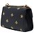 Padlock Gucci Borsa a tracolla Small in pelle di vitello nera con Bee Star e lucchetto Nero - vista 2