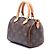 Louis Vuitton Brown Monogram Nano Speedy Bandouliere Marrone - vista 2