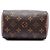 Louis Vuitton Brown Monogram Nano Speedy Bandouliere Marrone - vista 3