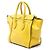 Céline Celine Yellow Mini Drummed Calfskin Luggage Tote - view 2