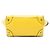 Céline Celine Yellow Mini Drummed Calfskin Luggage Tote - view 3