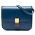 Céline Celine Blue Medium Calfskin Classic Box Bleu Bleu foncé