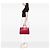 Prada Borsa Tote Galleria Double Zip Large in Saffiano Rossa Rosso - vista 8