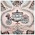 Hermès Pañuelo de seda Hermes Carre 90 Rosa Blanco Multicolor Verde - vista 3