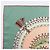 Hermès Pañuelo de seda Hermes Carre 90 Rosa Blanco Multicolor Verde - vista 7