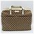 Borsa Tote Gucci GG Canvas Beige Crudo - vista 3