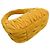 Borsa Miu Miu Wonder Matelassé Yellow Giallo - vista 3