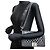 Borsa a tracolla con catena Chanel Boy 25 Nero - vista 10