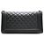 Borsa a tracolla con catena Chanel Boy 25 Nero - vista 2