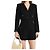 Sandro Mono de Tweed Negro Mujer XS 34