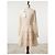 Uterque Uterqüe Chiffon-Midikleid mit Punktmuster und Rüschen Beige - Ansicht 2