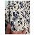 Abrigo Claudie Pierlot Estampado Floral Blanco Azul - vista 7