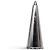 PENNA A SFERA VINTAGE MUST DE CARTIER TRINITY GODRON ARGENTE Argento - vista 2