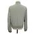 Hermès NUOVA GIACCA HERMES BLUSON ZIP BORDO COSTOLATO M 48 IN COTONE GRIGIO - vista 3