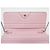 FENDI 8M0365 CONTINENTAL ROSA SCHULTERGELDBEUTEL WALLET ON CHAIN WOC Pink - Ansicht 5