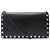 BORSA A MANO VALENTINO POCHETTE ROCKSTUD PELLE NERA BORCHIE TRACOLLA BAG Nero