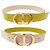 Christian Dior CINTURÓN DIOR 30 MONTAIGNE REVERSIBLE CD DE CUERO NUEVO VERDE Y BEIGE T70 BELT