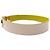 Christian Dior CINTURÓN DIOR 30 MONTAIGNE REVERSIBLE CD DE CUERO NUEVO VERDE Y BEIGE T70 BELT - vista 3