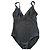 Costume da bagno intero Eres nero con bottoni