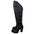 Botas altas de cuero negro Ann Demeulemeester - vista 2