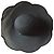 Cappello di paglia Chanel Camelia - Blu Navy Blu scuro