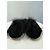 Mules Simone Rocha in velluto nero e pelliccia - vista 4
