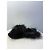 Mules Simone Rocha in velluto nero e pelliccia - vista 6