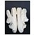 Chanel Sandalen aus weißem gestepptem Leder CC-Logo - Ansicht 10