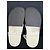 Chanel Sandalen aus weißem gestepptem Leder CC-Logo - Ansicht 20