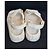 Chanel Sandalen aus weißem gestepptem Leder CC-Logo - Ansicht 6