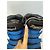 Stivali da trekking Dsquared2 in pelle nera con cinturini blu Nero - vista 7