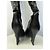 Haider Ackermann Botas Mosqueteras de Cuero Negro - vista 7