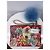 Autre Marque Swash London Clutch in Pelle Morphology Amaranth con Pompon Rosso Multicolore - vista 2
