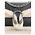 Borsa a tracolla Gucci Dionysus Medium in pelle e shearling Nero Bianco - vista 11
