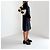 Borsa a tracolla Gucci Dionysus Medium in pelle e shearling Nero Bianco - vista 9