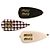 Set de 3 pasadores Miu Miu Multicolor Dorado - vista 2