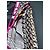 Diane Von Furstenberg Abito lungo stampato Marrone Nero Rosa Bianco Multicolore Beige - vista 9