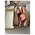 Sandali con zeppa Michael Kors MK Outline JQD/EMB MK Arancione - vista 5