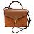 Autre Marque Saint Laurent Paris Cassandra Top Handle Handtasche Braun