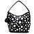Borsa a tracolla Louis Vuitton Marshmallow PM Nero Bianco