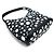 Borsa a tracolla Louis Vuitton Marshmallow PM Nero Bianco - vista 4