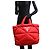 Saco Tote Prada em Re-Nylon acolchoado Vermelho - vista 10
