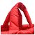 Saco Tote Prada em Re-Nylon acolchoado Vermelho - vista 5