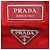 Saco Tote Prada em Re-Nylon acolchoado Vermelho - vista 8
