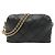 Borsa a tracolla Tory Burch Fleming in Black Nero