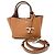 Mini borsa a mano in pelle Tod's Marrone