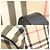 Burberry Check Pattern Handtasche Braun - Ansicht 10