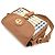 Sac à épaule Burberry Nova Check pour femme Marron - vue 4