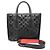 Borsa Tote Christian Louboutin Paloma S Medium Nero Rosso